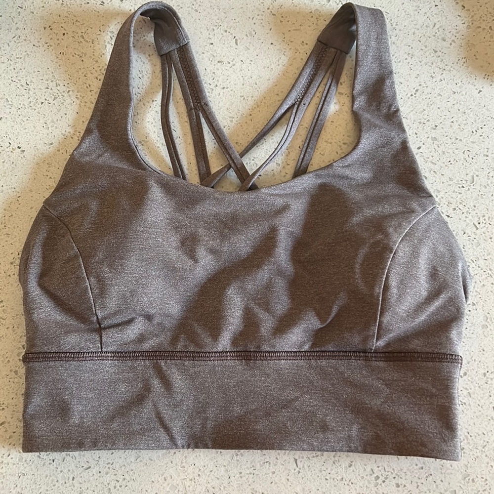 Lululemon longline sports bra